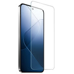 NORTHJO A+ stødsikkert TPU-mobilcover med hærdet glasfilm til Xiaomi 14