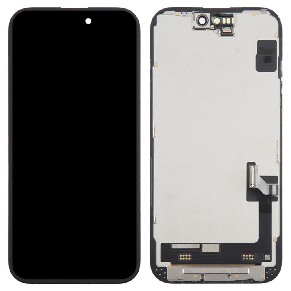 Til iPhone 15 Grade C OLED-skærm og digitizer samling udskiftningsdel (SL OLED-teknologi) (uden logo)