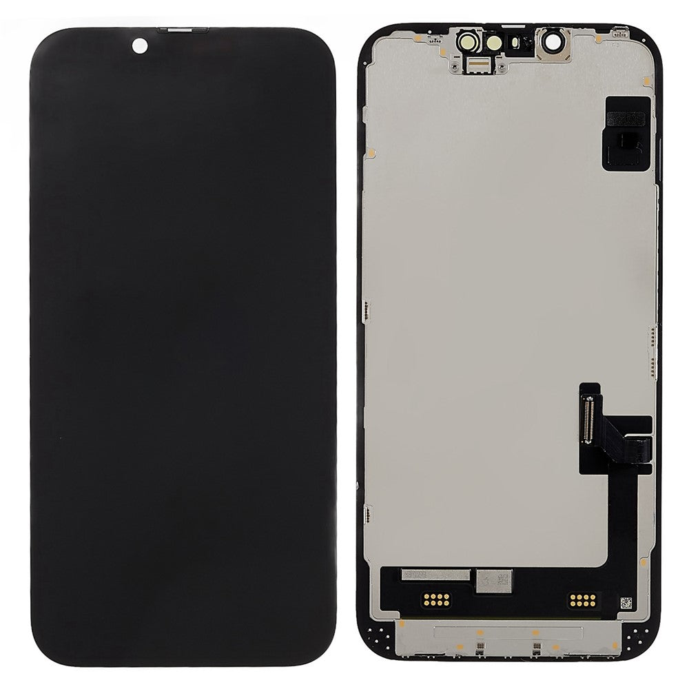 Til iPhone 14 Grade C OLED-skærm og digitizer-enhed Udskiftningsdel (SL OLED-teknologi) (uden logo)