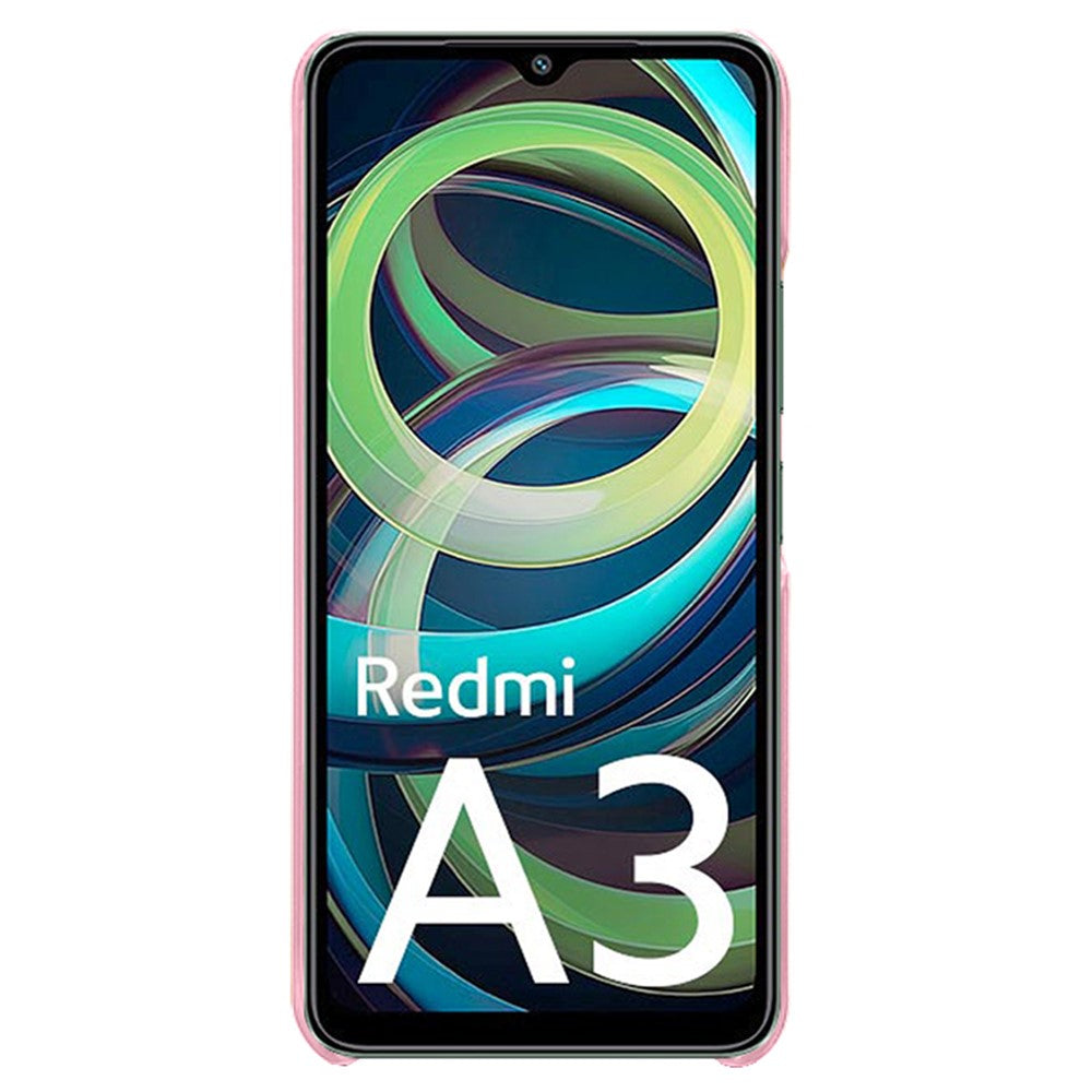 For Xiaomi Redmi A3 4G / Poco C61 4G Case Card Slots PU Leather Coated PC Hard Phone Cover