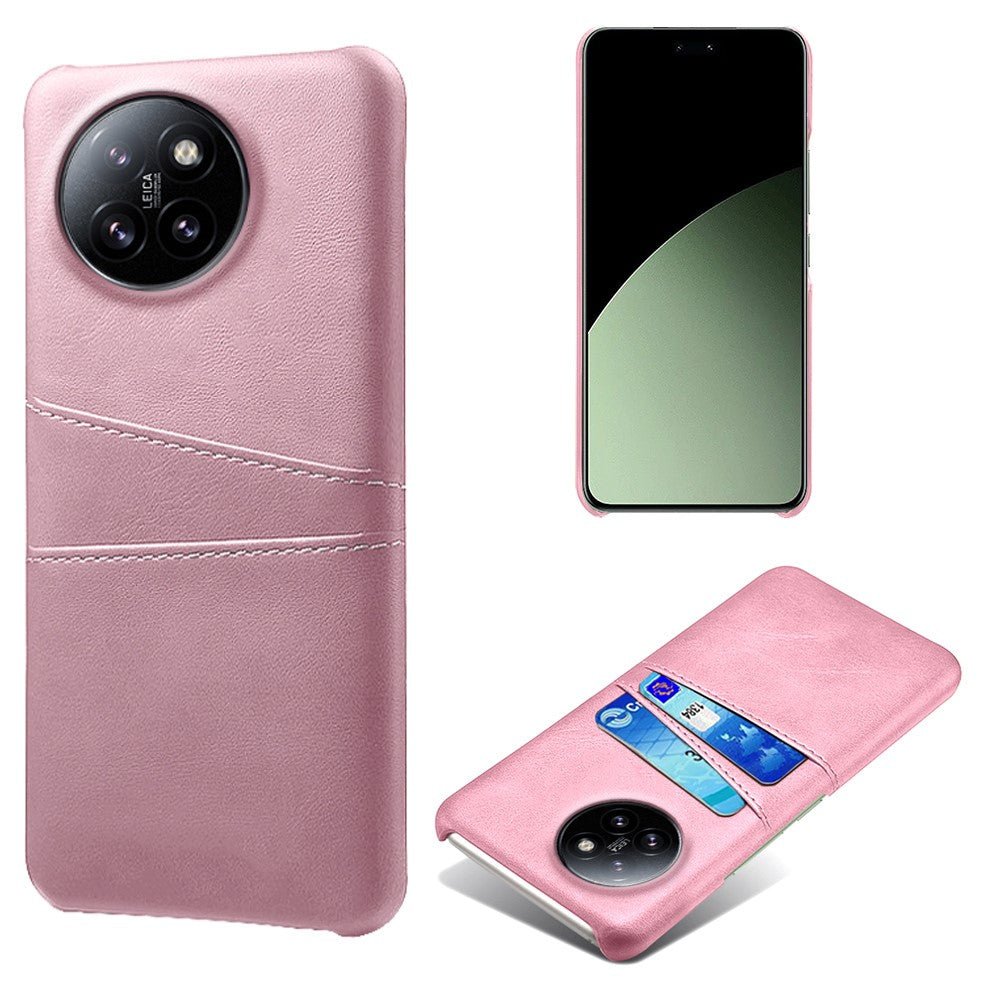 For Xiaomi Civi 4 Pro 5G / 14 Civi 5G Case Bump Proof Leather+PC Phone Cover with Card Slots