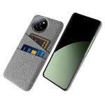 Xiaomi Civi 4 Pro 5G / 14 Civi 5G-skal, dubbla kortplatser, tygtextur, hårt PC-mobilskal