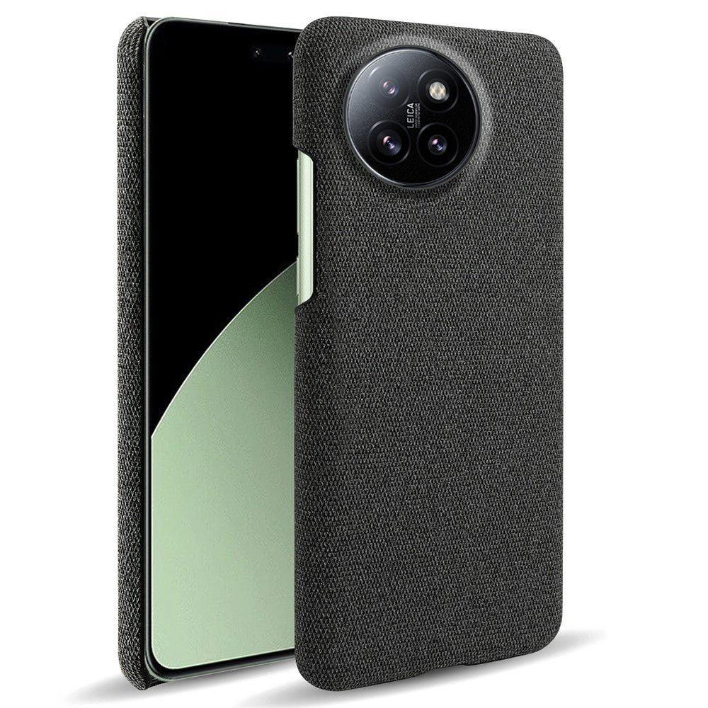 Xiaomi Civi 4 Pro 5G / 14 Civi 5G Stötsäkert Skal Enfärgat Tyg Tyg + PC mobilskal