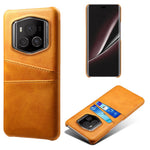 For Honor Magic6 RSR Porsche Design 5G Case Dual Card Slots Leather+PC Phone Cover
