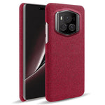 For Honor Magic6 RSR Porsche Design 5G Phone Cover Cloth+PC Drop-proof Back Case