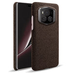 For Honor Magic6 RSR Porsche Design 5G Phone Cover Cloth+PC Drop-proof Back Case