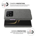 For Honor Magic6 Ultimate 5G Case Cloth+PC Anti-Slip Shockproof Phone Cover