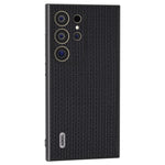 ABEEL Til Samsung Galaxy S24 Ultra Cover Ægte Koskind+PC+TPU Telefoncover