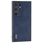 ABEEL For Samsung Galaxy S24 Ultra Case Leather+PC+TPU Hybrid Phone Cover
