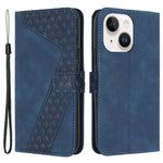 For iPhone 12 Cell Phone Cases 7-Shape Imprinted PU Leather Wallet Cover