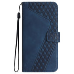 For iPhone 12 Cell Phone Cases 7-Shape Imprinted PU Leather Wallet Cover