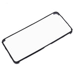 For Xiaomi Redmi A3 / Poco C61 4G Case Shockproof Acrylic + TPU Phone Shell, Built-In PET Screen Protector, Black