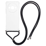 For Xiaomi Redmi A3 / Poco C61 4G Case TPU Anti-Scratch HD Clear Protective Back Phone Cover with Lanyard