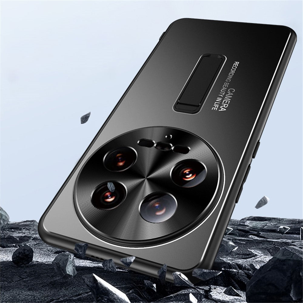 Xiaomi 14 Ultra-skal med dolt stativ Hårt PC-stötsäkert mobilskal