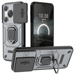 For Huawei Pura 70 Case PC+TPU Protective Phone Shell with Slide Lens Cover