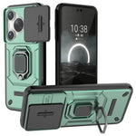 For Huawei Pura 70 Case PC+TPU Protective Phone Shell with Slide Lens Cover