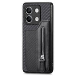 C1-04 For Xiaomi Redmi Note 13 4G Wallet Case PU+PC+TPU Phone Cover with Kickstand