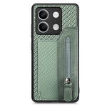 C1-04 For Xiaomi Redmi Note 13 4G Wallet Case PU+PC+TPU Phone Cover with Kickstand