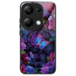 Xiaomi Redmi Note 13 Pro 4G / Poco M6 Pro 4G mobilskal TPU+Härdat glasfodral Mönstertryck