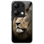 Xiaomi Redmi Note 13 Pro 4G / Poco M6 Pro 4G mobilskal TPU+Härdat glasfodral Mönstertryck