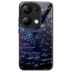 Xiaomi Redmi Note 13 Pro 4G / Poco M6 Pro 4G mobilskal TPU+Härdat glasfodral Mönstertryck
