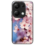 Xiaomi Redmi Note 13 Pro 4G / Poco M6 Pro 4G mobilskal TPU+Härdat glasfodral Mönstertryck