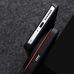 MELKCO For Xiaomi 14 Ultra Case Genuine Cow Leather Coated PC Phone Cover