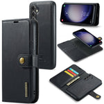 DG.MING for Samsung Galaxy A15 4G / A15 5G Case Detachable Split Leather Wallet Phone Cover