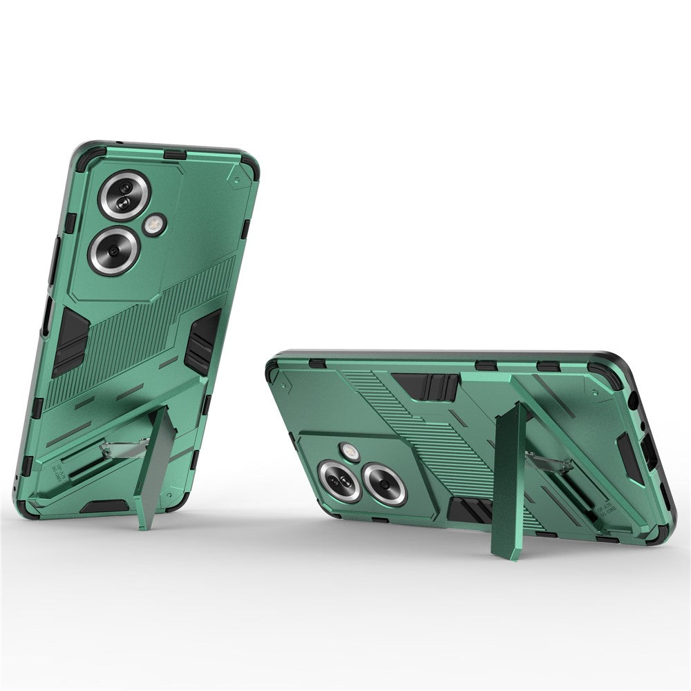 For Oppo A79 5G / A2 5G Phone Case Scratch-resistant PC+TPU Kickstand Cover