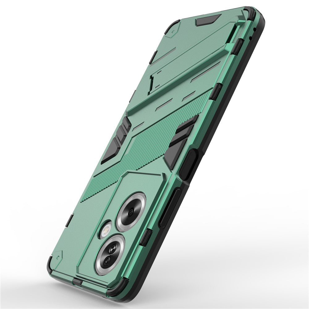 For Oppo A79 5G / A2 5G Phone Case Scratch-resistant PC+TPU Kickstand Cover
