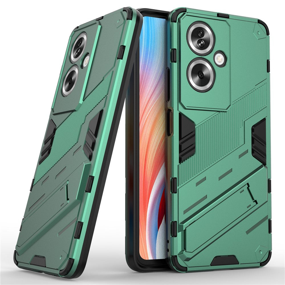 For Oppo A79 5G / A2 5G Phone Case Scratch-resistant PC+TPU Kickstand Cover