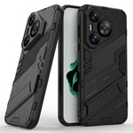 For Huawei Pura 70 Kickstand Case PC+TPU Dual Layer Protection Phone Cover