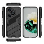 For Huawei Pura 70 Kickstand Case PC+TPU Dual Layer Protection Phone Cover