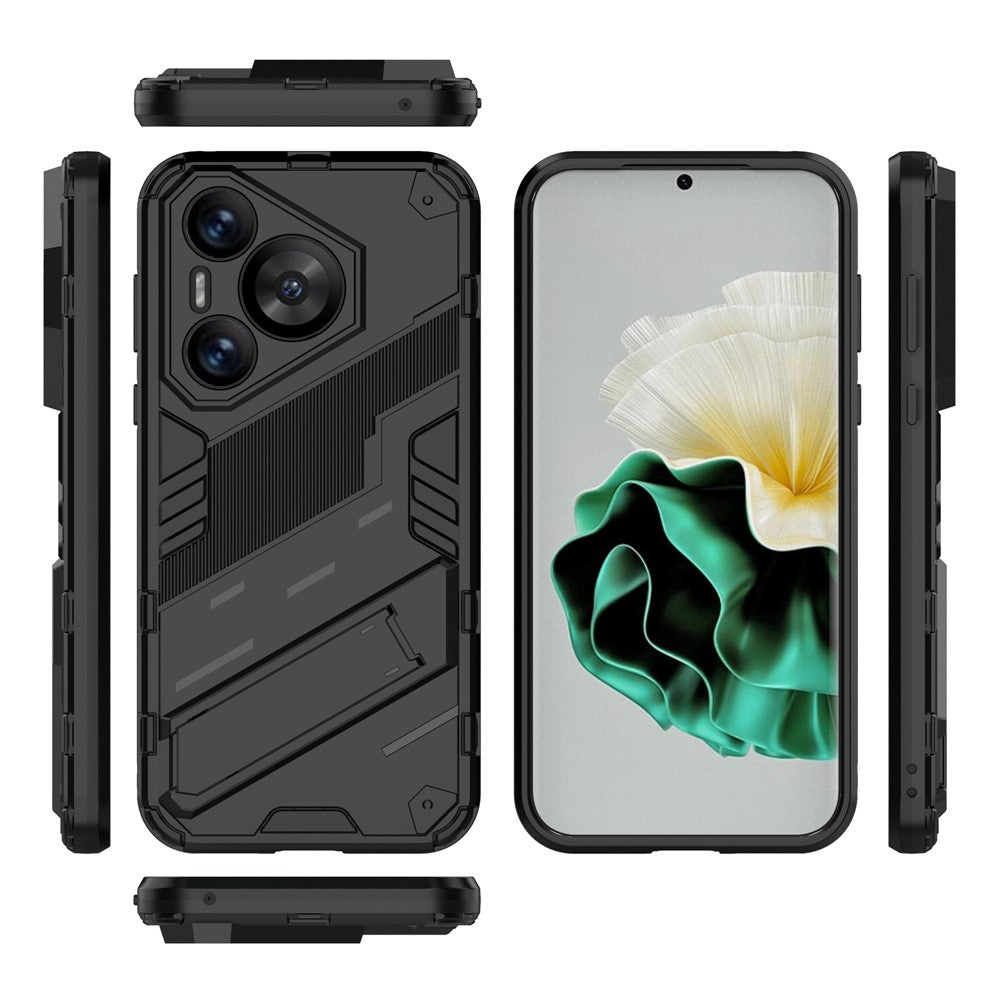 For Huawei Pura 70 Kickstand Case PC+TPU Dual Layer Protection Phone Cover