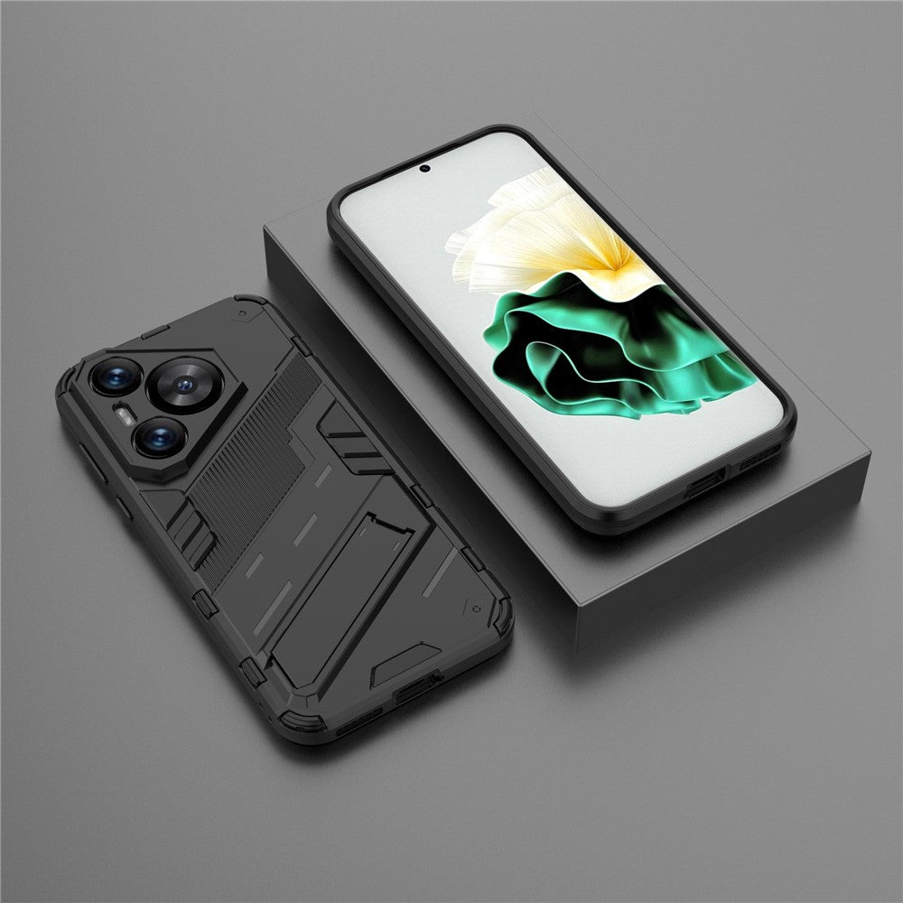 For Huawei Pura 70 Kickstand Case PC+TPU Dual Layer Protection Phone Cover