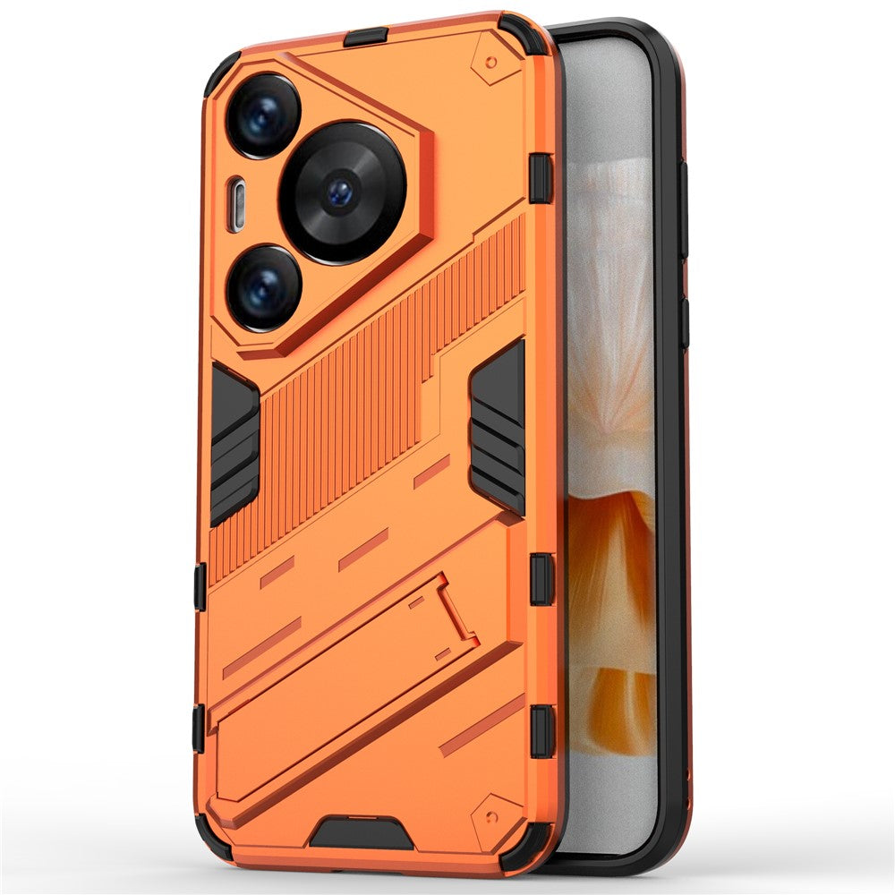 For Huawei Pura 70 Pro / Pura 70 Pro+ Case Kickstand PC+TPU Anti-drop Phone Cover