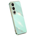 XINLI För OnePlus Nord CE4 5G Skal Flexibelt TPU Elektropläterat Baksida mobilskal