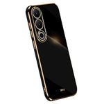 XINLI För OnePlus Nord CE4 5G Skal Flexibelt TPU Elektropläterat Baksida mobilskal