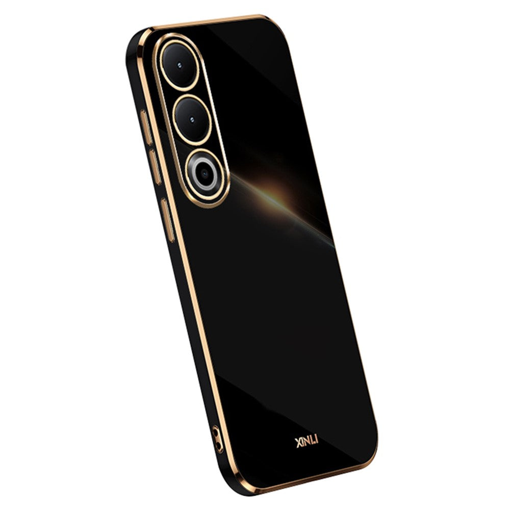 XINLI För OnePlus Nord CE4 5G Skal Flexibelt TPU Elektropläterat Baksida mobilskal