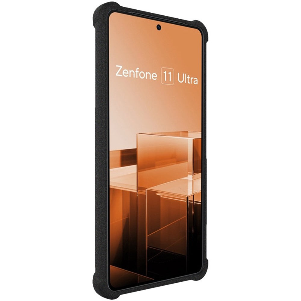 IMAK Til Asus Zenfone 11 Ultra 5G Cover Mat TPU Airbag Stødsikkert Telefoncover