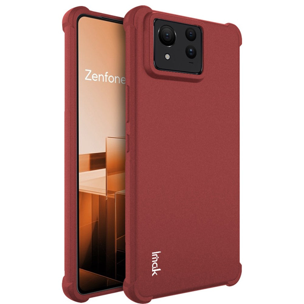 IMAK Til Asus Zenfone 11 Ultra 5G Cover Mat TPU Airbag Stødsikkert Telefoncover