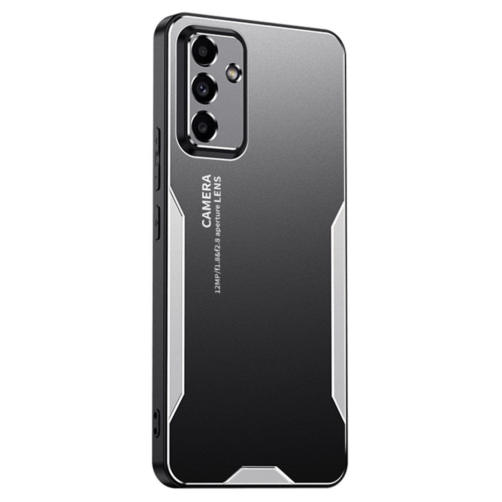 Samsung Galaxy A15 5G-etui med bagside i aluminiumslegering + TPU + PC