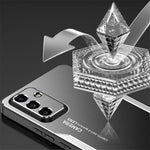 Samsung Galaxy A15 5G-etui med bagside i aluminiumslegering + TPU + PC