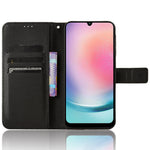 For Samsung Galaxy M55 5G / C55 5G / F55 5G Case Diamond Texture PU Leather Wallet Phone Cover TPU Inner Shell
