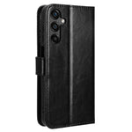 Til Samsung Galaxy M55 5G / C55 5G / F55 5G Etui Crazy Horse Tekstur Læder Telefoncover med Pung Stand