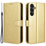 Til Samsung Galaxy M55 5G / C55 5G / F55 5G Etui Crazy Horse Tekstur Læder Telefoncover med Pung Stand