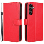 Til Samsung Galaxy M55 5G / C55 5G / F55 5G Etui Crazy Horse Tekstur Læder Telefoncover med Pung Stand