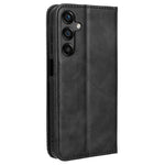 Til Samsung Galaxy M55 5G / C55 5G / F55 5G Pung Telefoncover Retro Læder Flip Cover