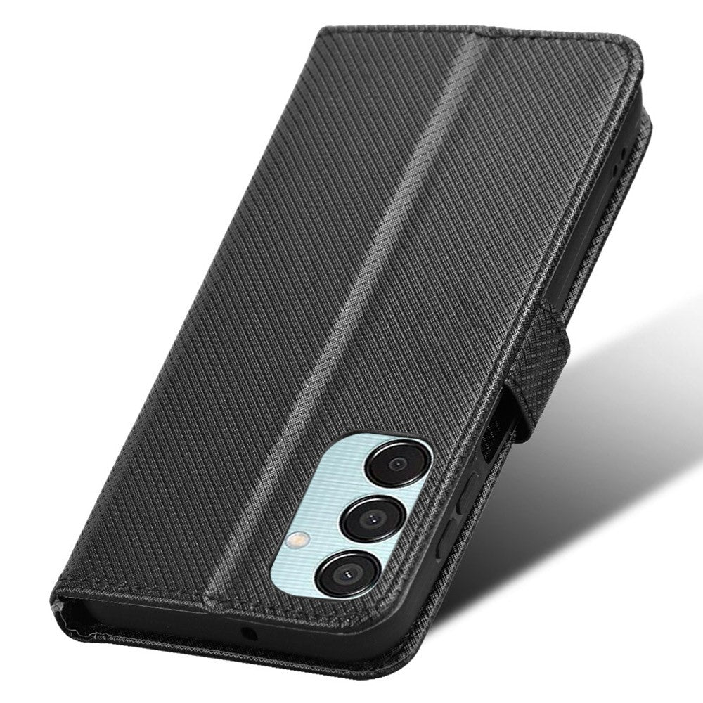 For Samsung Galaxy F15 5G / M15 5G Wallet Case Diamond Texture Leather Phone Cover
