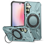 For Samsung Galaxy A05 4G Case TPU+PC Magnetic Phone Cover with Ring Kickstand